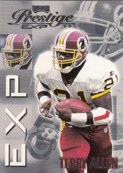 Terry Allen Washington Redskins 1999 Playoff Prestige EXP NFL #EX063